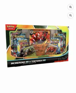 Pokemon Trading Card Game Incineroar ex and Torterra ex Special Collection Box - Image 3