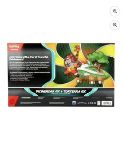 Pokemon Trading Card Game Incineroar ex and Torterra ex Special Collection Box - Image 4