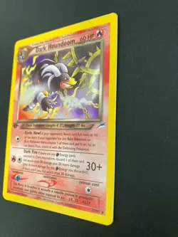 Pokemon TCG Dark Houndoom [Rare - Holo - 1st Edition] Neo Destiny 7/105 - NM - Image 3