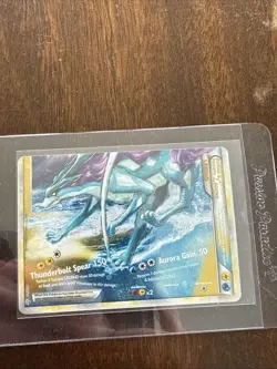 Pokemon TCG Unleashed Raikou and Suicune Legend Holo 93/95 (Bottom Half) - Image 1