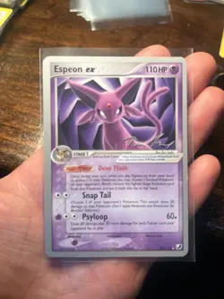 Espeon ex 102 Pokemon Promo Unseen Forces Non Holo World Championship 2007 - Image 1