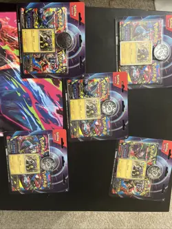 Sealed Pokemon Mega Evolution & Phantasm 2-Pack Blister [Raikou] W/coin Lot of 5 - Image 1