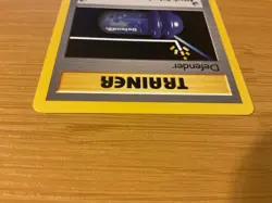 New 1995 Base Pokemon Card #80/102 "Trainer Defender" - Image 3