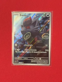 Pokemon Zorua 075/064 Sv: Shrouded Fable Rare Holo - Image 1