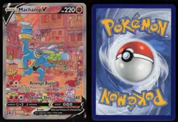 Machamp V 172/189 Rare Ultra Astral Radiance Pokemon - Image 3