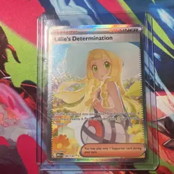 Pokemon Mega Evolution-Lillie's Determination-Special Illustration Rare 184/132 - Image 1