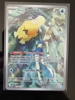 Pokemon Misty's Psyduck Sv10 Destined Rivals 193/182 Holo Rare 70 HP English - Image 1