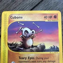 Cubone - Aquapolis 72/147 2002 - E Reader - Pokemon TCG - WOTC - NM - Image 3