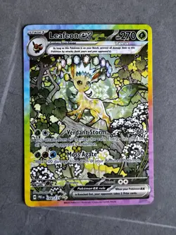 Pokemon Leafeon EX 144/131 SAR Prismatic Evolution English Near Mint - Image 1