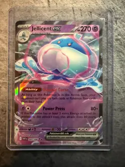 Pokemon TCG Jellicent ex 45/086 Double Rare White Flare Near Mint - Image 1