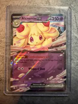Pokemon TCG Alcremie ex 075/159 Double Rare Journey Together Near Mint - Image 1