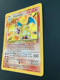 Pokemon TCG Charizard [Rare - Holo] Base Set 2 4/130 - HP - Image 3