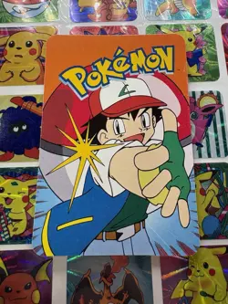 Pokemon Metapod Vintage Pocket Monsters Vending HOLO Prism Sticker 2000 Nintendo - Image 5