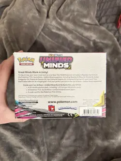 Pokemon Sun & Moon Unified Minds Build & Battle Display Case EMPTY - Image 3