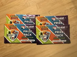 Play Pokemon Prize Pack Series 4 - Lot Of 4 Packs - Image 1