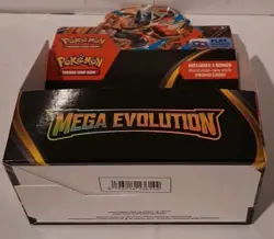 Pokemon Mega Evolutions Booster Box Display Empty Display Only - Image 5