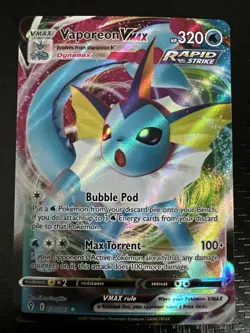 Vaporeon VMAX 030/203 Pokemon Evolving Skies NM - Image 1