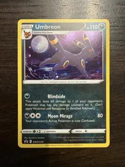 Pokemon SWSH 129 Umberon Holo Promo Sword and Shield - Image 1