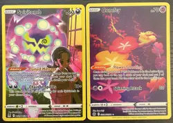 Spiritomb TG09 & Comfey GG14 Galarian Gallery Ultra Rare Pokemon TCG Lot NM - Image 1