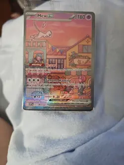 NIP SEALED Pokemon TCG Mew EX 053 Holo Black Star Promo Scarlet & Violet 151 - Image 4