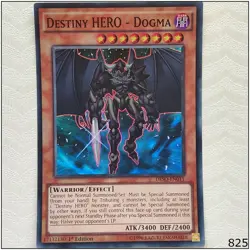 Destiny HERO - Dogma - DESO-EN011 - Super Rare 1st Edition Yugioh - Image 1