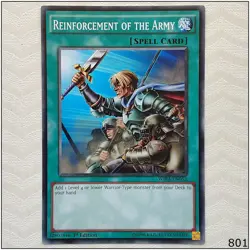 Reinforcement of the Army - WIRA-EN052 - Common 1st Edition Yugioh - Image 1