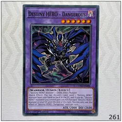 Destiny HERO - Dangerous - COTD-EN096 - Common 1st Edition Yugioh - Image 1