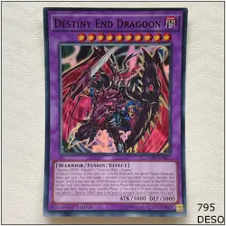 Destiny End Dragoon - DESO-EN013 - Super Rare 1st Edition Yugioh - Image 1