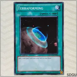 Terraforming - SDGU-EN029 - Common 1st Edition Yugioh - Image 1