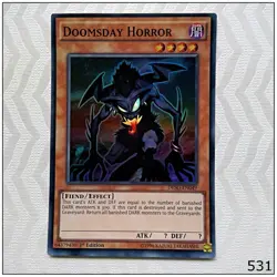 Doomsday Horror - DESO-EN049 - Super Rare 1st Edition Yugioh - Image 1