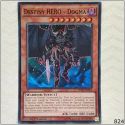 Destiny HERO - Dogma - DESO-EN011 - Super Rare 1st Edition Yugioh - Image 1