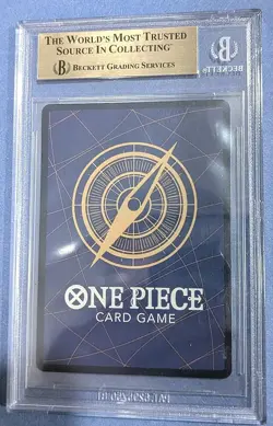 2025 One Piece Best Premium Booster Vol.2 Alt Art #078 Gum-Gum Giant BGS 9.5 - Image 2