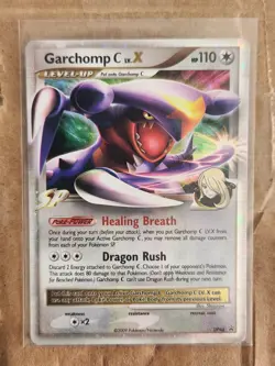 Pokemon Card - Garchomp C LV.X DP46 Diamond and Pearl Black Star Promo Holo - Image 1