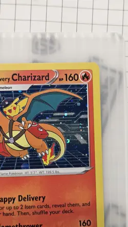 Pokemon Special Delivery Charizard Promo Holo SWSH075 Sword & Shield Card - Image 3