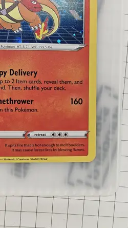 Pokemon Special Delivery Charizard Promo Holo SWSH075 Sword & Shield Card - Image 4