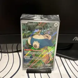 Pokemon Snorlax SV Black Star Promos Promo Holo SV021 English 150 HP Card - Image 1