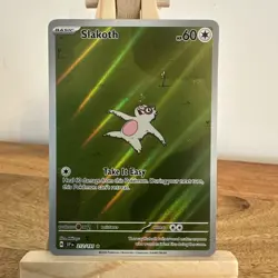 NEAR MINT! Slakoth (212/191) Surging Sparks Illustration Rare Pokemon Card! - Image 1