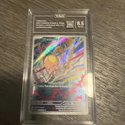 Pokemon TCG Toedscool Scarlet & Violet Base Set Holo Illustration Card 201/198 - Image 2