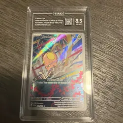 Pokemon TCG Toedscool Scarlet & Violet Base Set Holo Illustration Card 201/198 - Image 3