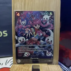 OP06-093 Perona SR Store Treasure Cup Winner (SEALED) One Piece TCG English Card - Image 2