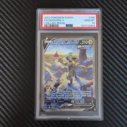 PSA 10 ZERAORA V 166/198 | Chilling Reign Full Art Graded Pokemon Card - Image 1