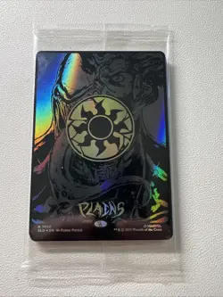 MTG Secret Lair Marvel Spider-Man Mana Symbiote Raised Foil SEALED Pack - Image 1