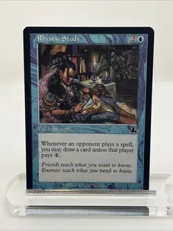 Rhystic Study Prophecy 2000 Near Mint Never Played Mtg Magic The Gathering - Image 1