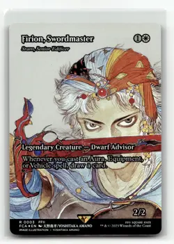 Firion, Swordmaster - Sram, Senior Edificer (Showcase) 3 Foil R FINAL FANTASY: T - Image 1