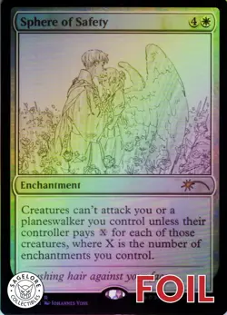 Sphere of Safety - Foil - Secret Lair Johannes Voss - 588 NM - Image 1