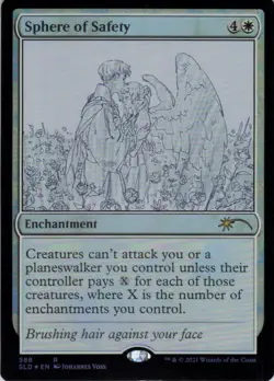 Sphere of Safety - Foil - Secret Lair Johannes Voss - 588 NM - Image 2