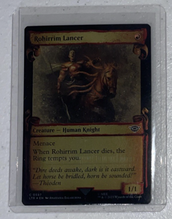 MTG Rohirrim Lancer The Lord of the Rings #597 FOIL - Image 1