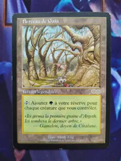 🌳 Berceau de Gaia/Gaea's Cradle - 1998 - Magic The Gathering - Urza's Saga - VF - Image 3