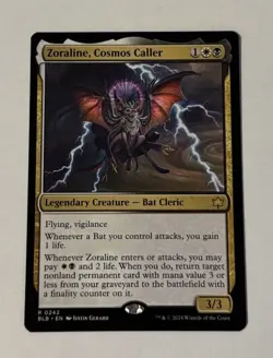 MTG Zoraline, Cosmos Caller - Bloomburrow LP - Image 1