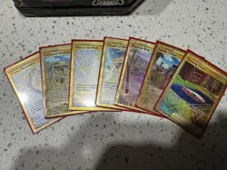 Pokemon TCG Gold Hyper Rare Stadium Card Full Set Lot Sword And Shield - Image 1